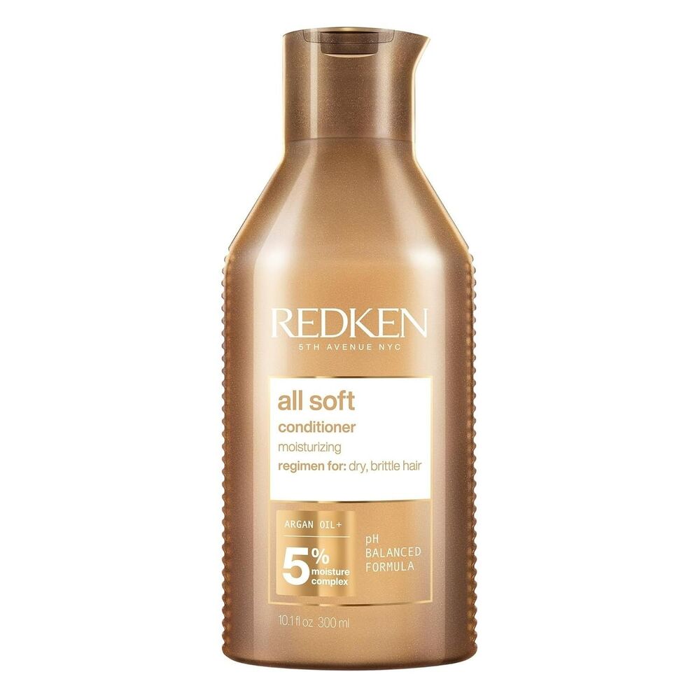 Redken All Soft Conditioner Moisturizing Hydrates Dry Brittle Hair Shine 10.1oz